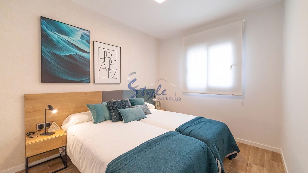 Продажа новых апартаментов с 4 спальнями и видом на море в Бенидорме, Аликанте, Коста Бланка, Испания 