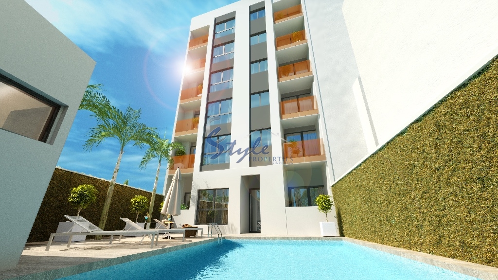 For sale new build apartment close to the beach in Torrevieja, Costa Blanca, Spain ON1231