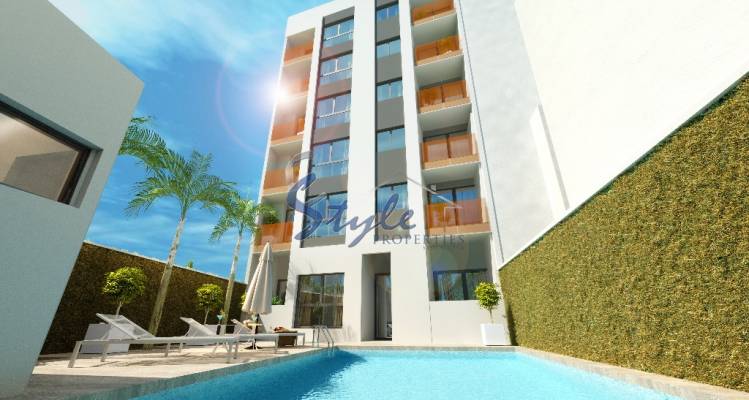 For sale new build apartment close to the beach in Torrevieja, Costa Blanca, Spain ON1231