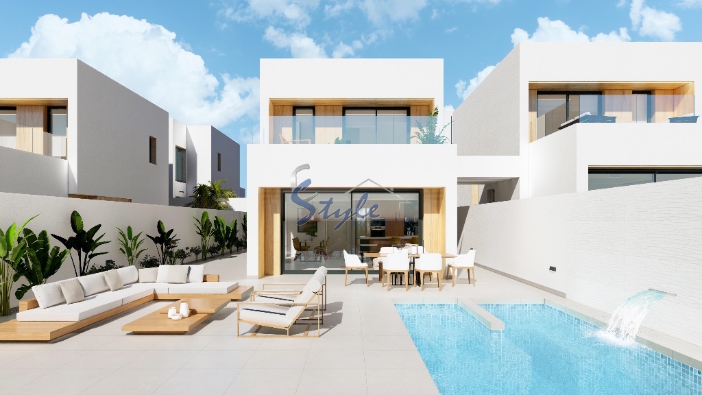 For sale new detached villa close to the sea in Aguilas, Murcia , Costa Blanca , Spain ,Spain,ON1148
