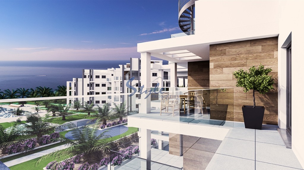 New apartments for sale on the first line of the sea in Denia, Alicante, Costa Blanca. ON1819