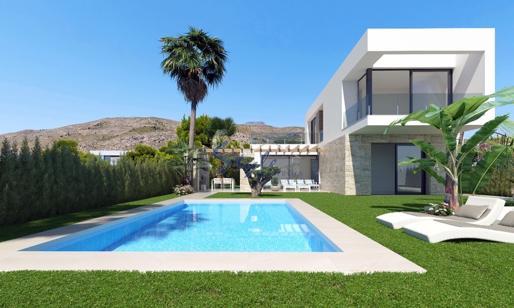 New build villa for sale in Benidorm, Costa Blanca, Spain. ID: 0N778