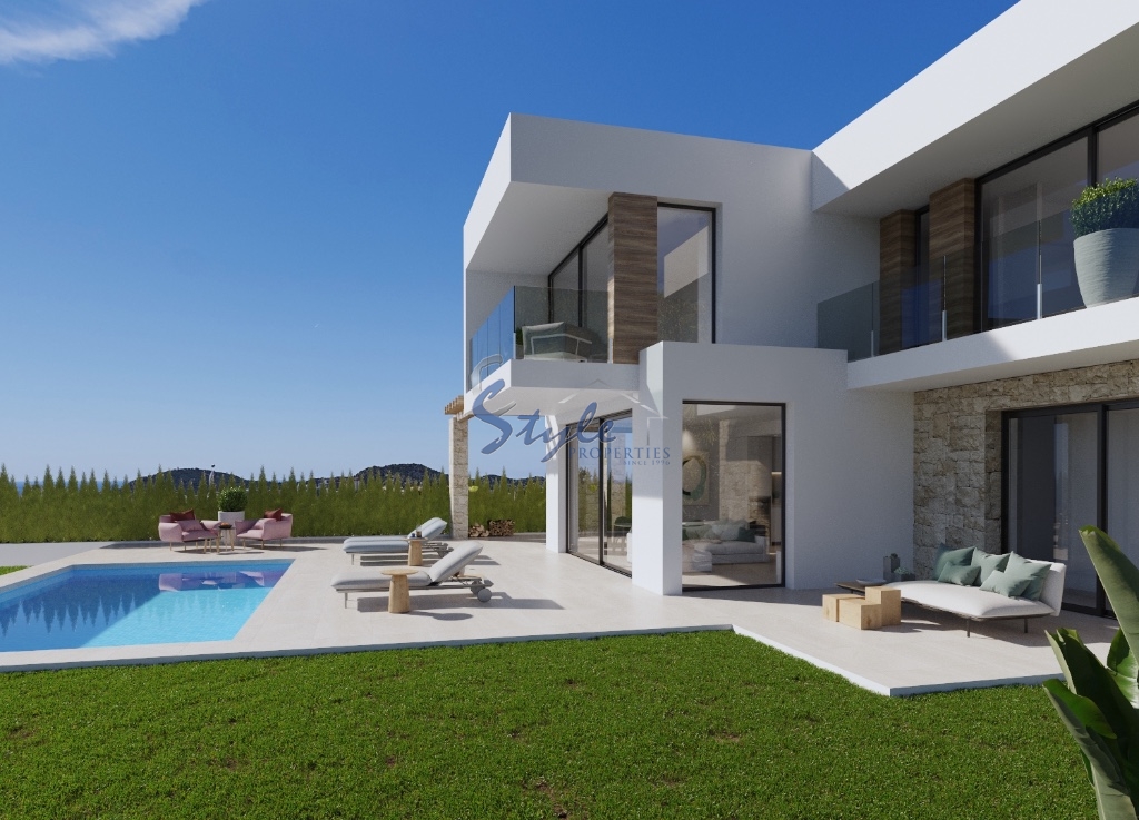 New build villa for sale in Benidorm, Costa Blanca, Spain. ON778