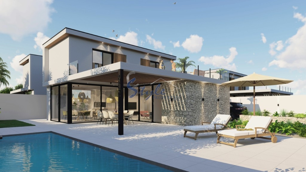 Buy newly built villa in Los Balcones, Costa Blanca. ID ON1369