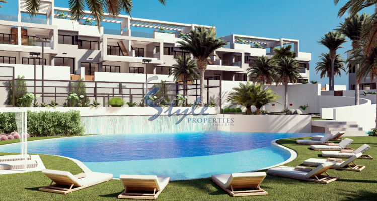 For sale 2 bedroom apartments in brand new residential complex near Pink Lagoon in Torrevieja, Costa Blanca. ID ON1118