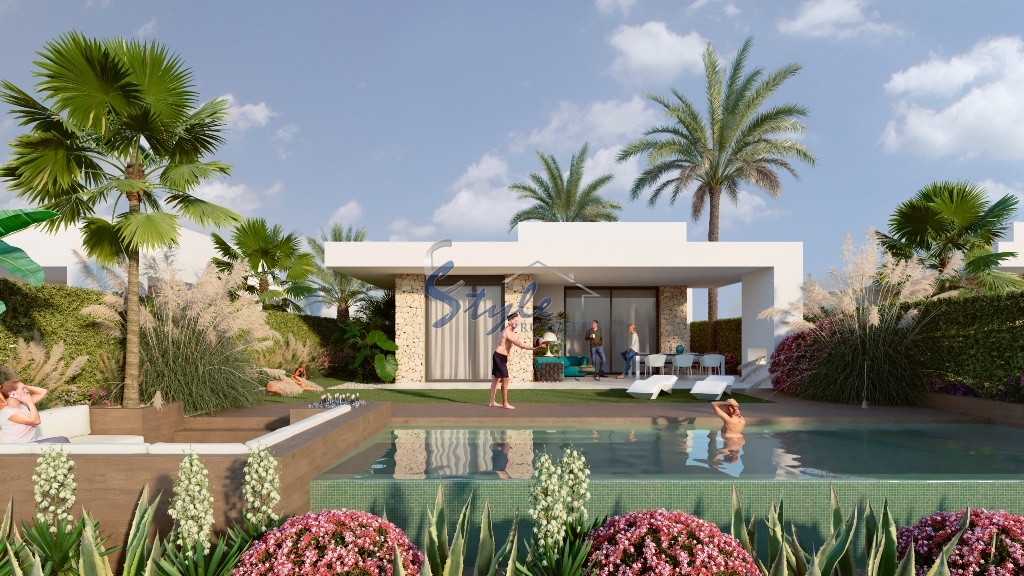 for sale new first line golf villa in Costa Blanca, Spain. ON1236