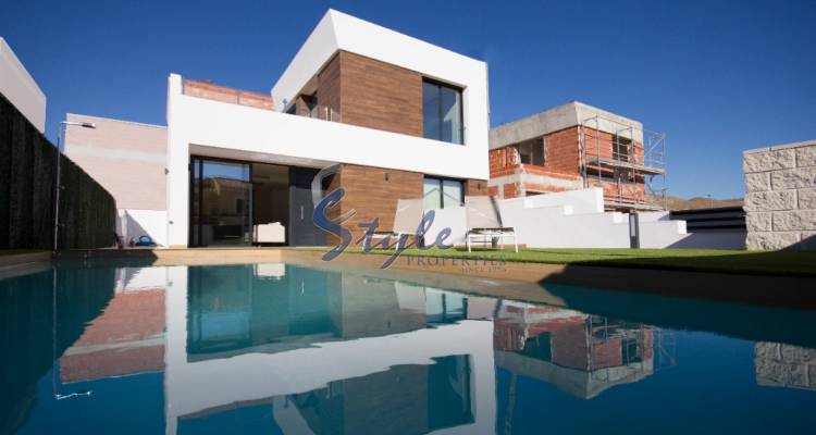 New development detached villas in El Campello,. ID: ON1379