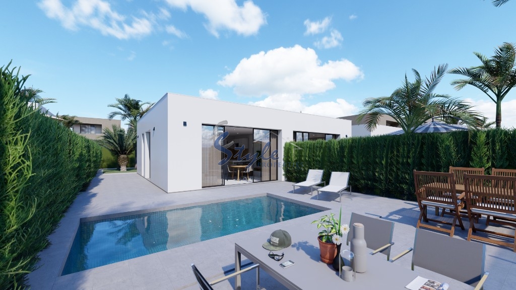 New villas for sale close to the beach in Murcia region. ON1405_2