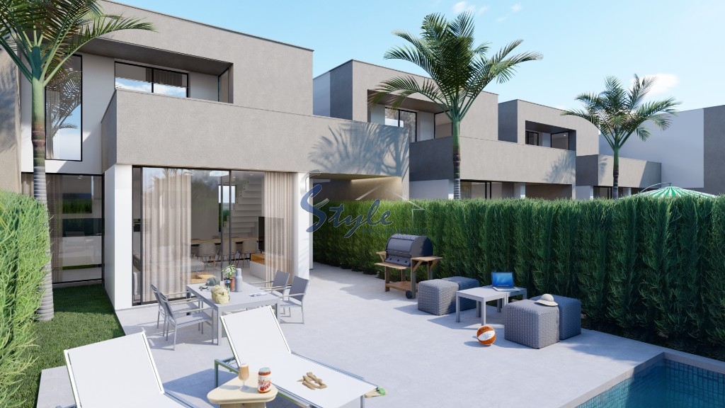 New villas for sale close to the beach in Murcia region. ON1405_3