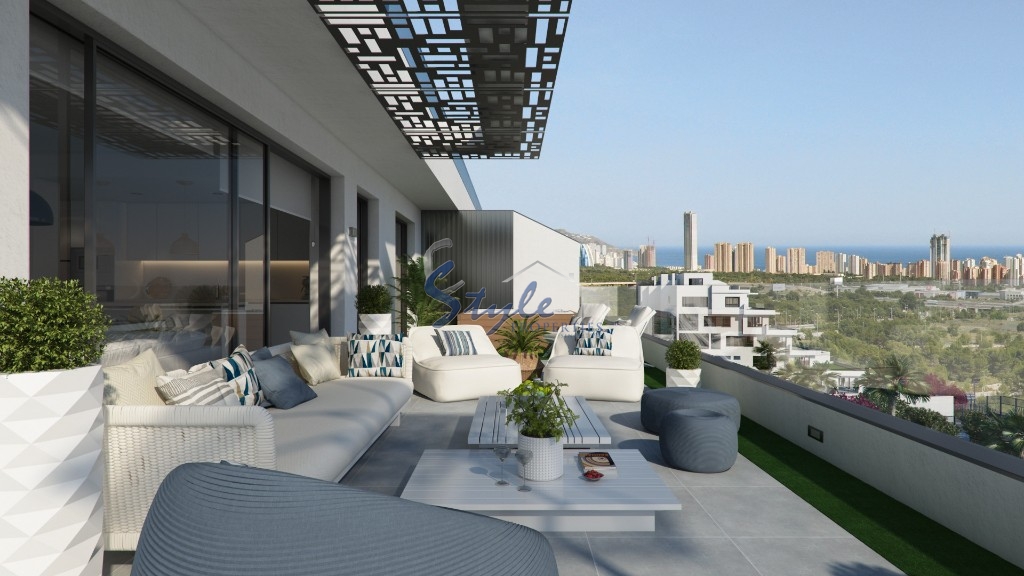 Apartments for sale in the new complex in Finestrat, Costa Blanca, Spain. ON1420