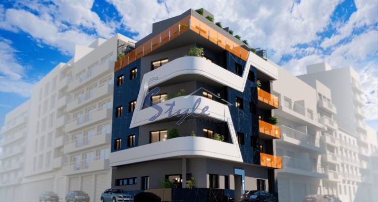 New penthouses near the sea in Torrevieja, Costa Blanca, Spain.ON1433_2