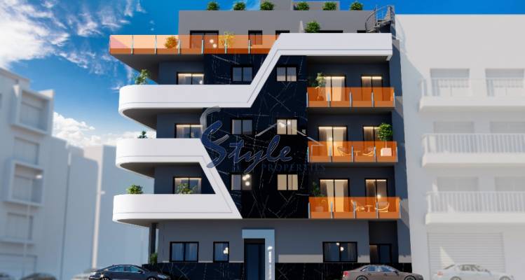 Apartamentos nuevos cerca del mar en Torrevieja, Costa Blanca, España.ON1433_3