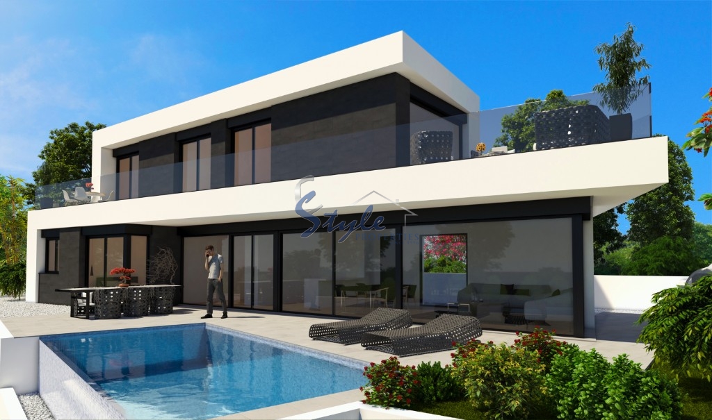 Villa de nueva construcción en venta en San Miguel, Costa Blanca Sur, España. ON742_1