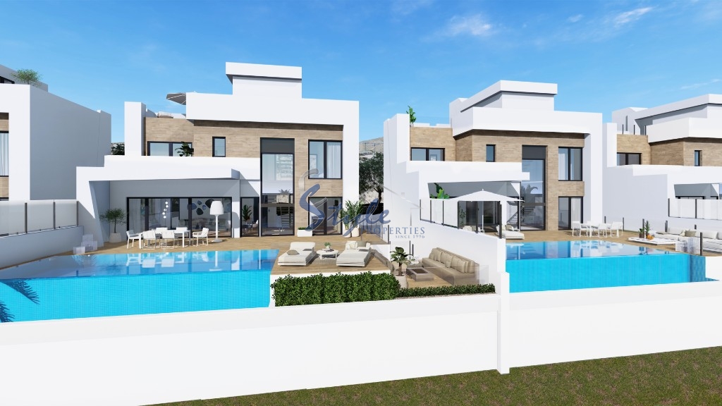 New build villas with sea view in Finestrat, Costa Blanca, Spain. ON1476