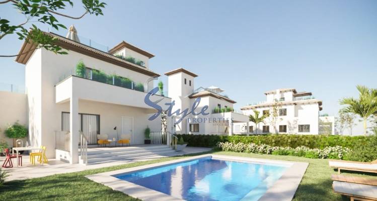 New build villa for sale in Santa Pola, Costa Blanca, Spain. ON1499
