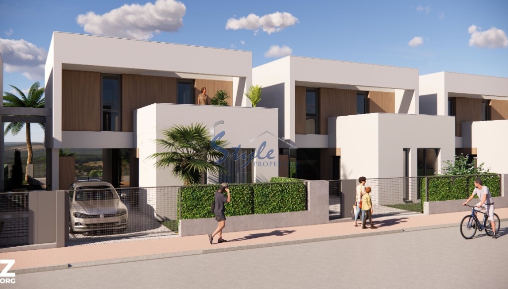 New build villas for sale in Los Alcázares, Murcia, Spain.ON1504