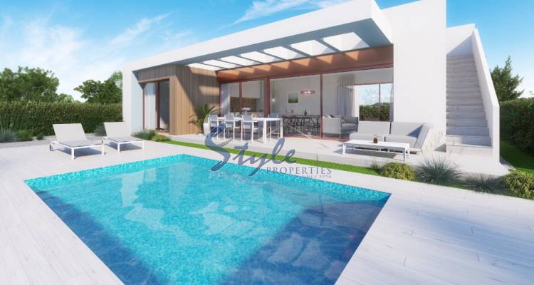 New build villas in Formentera del Segura, Costa Balnca, Spain. ON1511_3