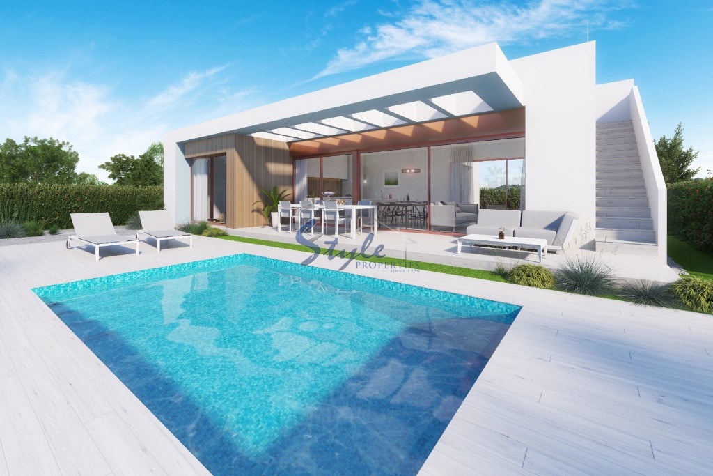 New build villas in Formentera del Segura, Costa Balnca, Spain. ON1511_4