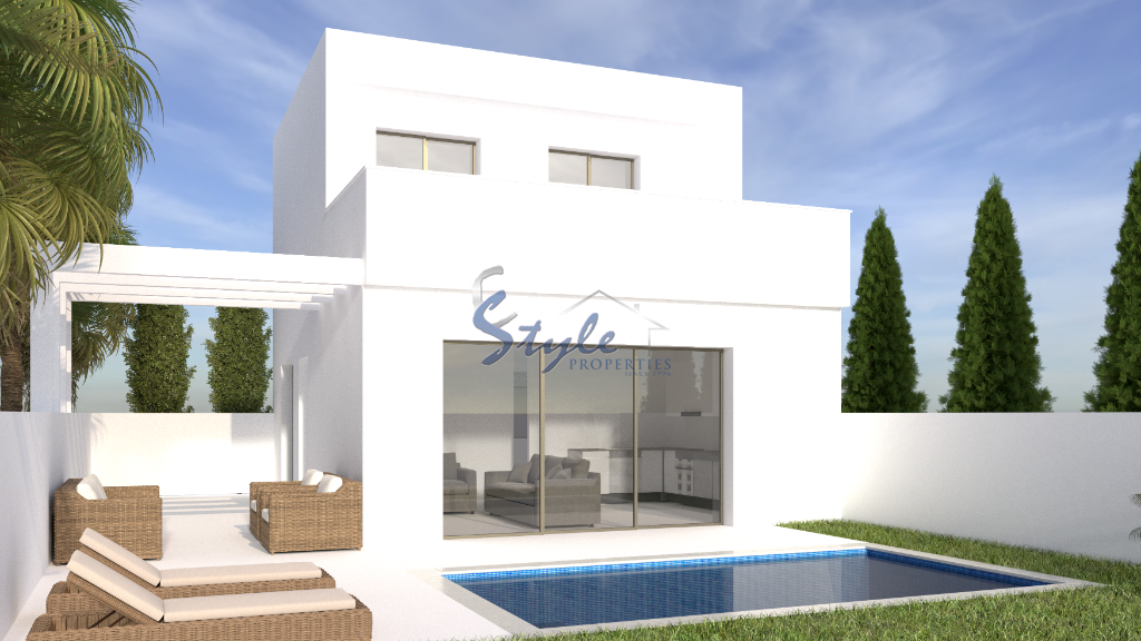 Villas en venta en un nuevo complejo, Orihuela Costa, Costa Blanca, España. ON1518