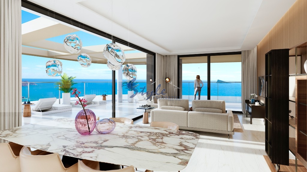 Продается новая квартира рядом с пляжем в Бенидорме, Коста Бланка, Испания ON1521_2