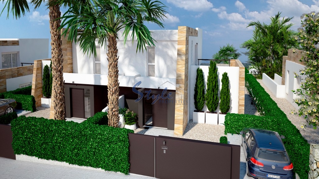 Semi-detached houses for sale in Algorfa, Costa Blanca, Spain. ON1524