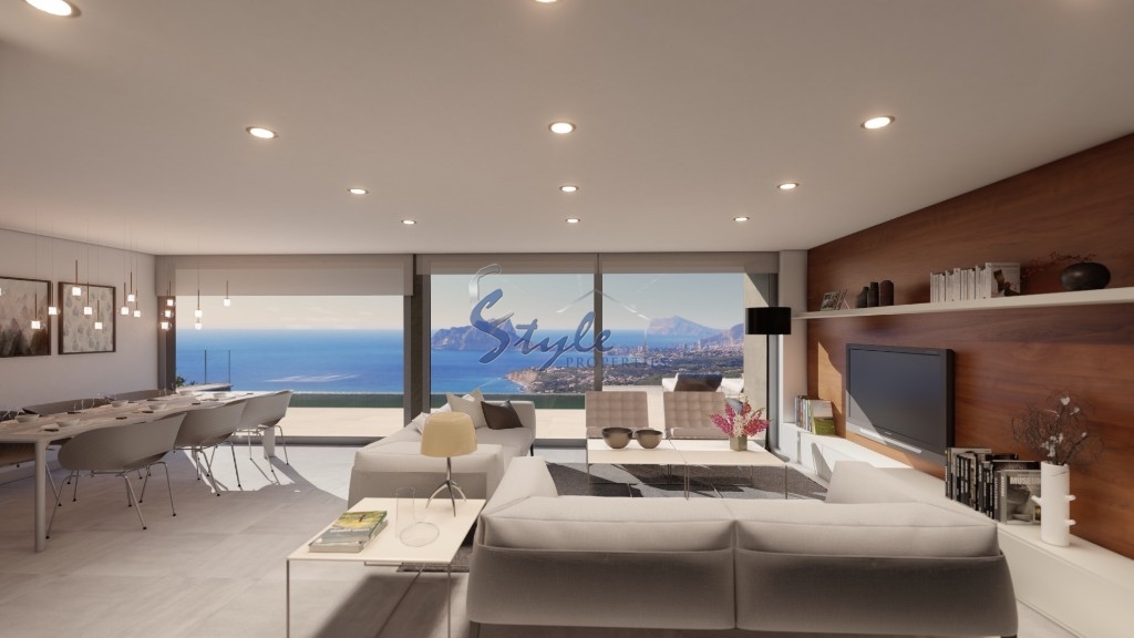 Nueva villa de lujo en venta en Cumbre del Sol, Costa Blanca, España. ON1529