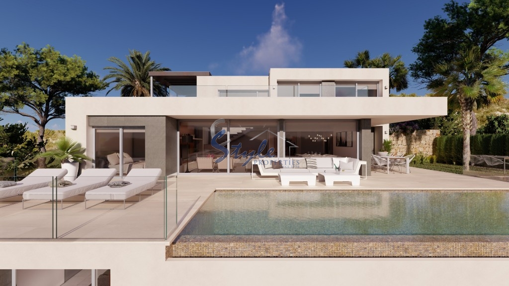 New luxury villa for sale in Cumbre del Sol, Costa Blanca, Spain. ON1529