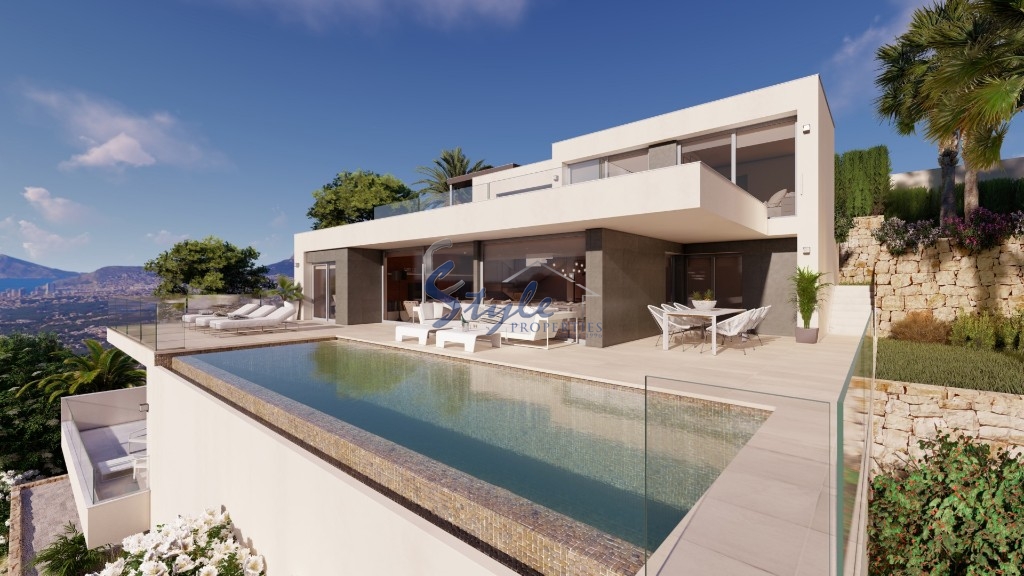 New luxury villa for sale in Cumbre del Sol, Costa Blanca, Spain. ON1529