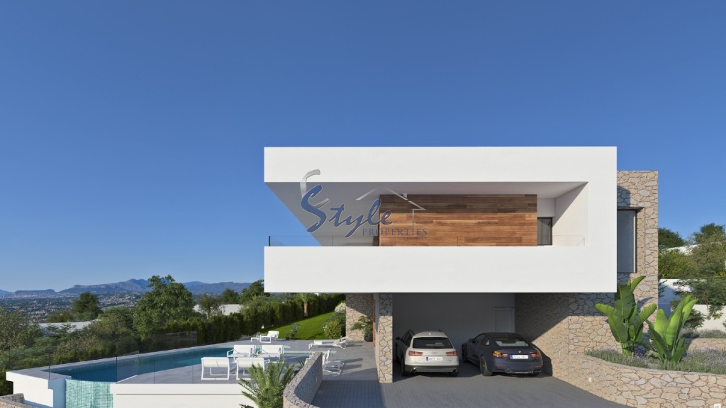 New luxury villa for sale in Cumbre del Sol, Costa Blanca, Spain. ON1530