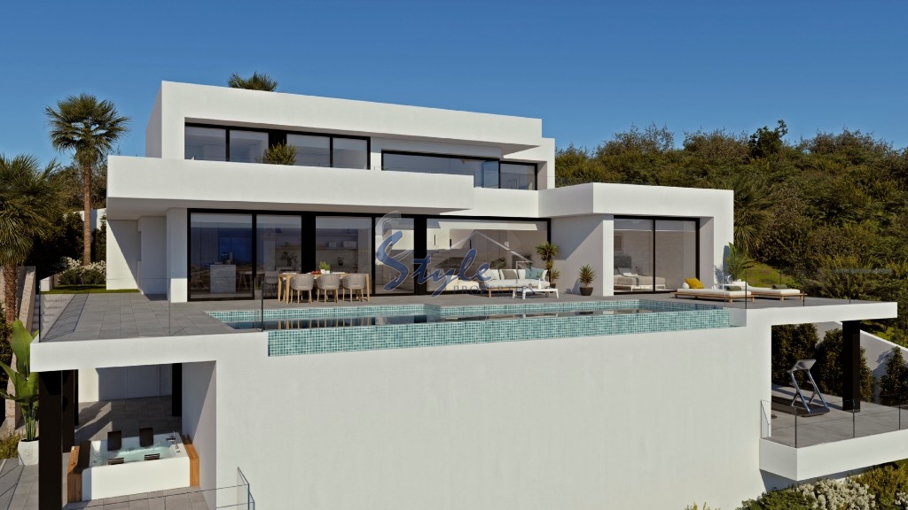 Nueva villa de lujo en venta en Cumbre del Sol, Costa Blanca, España. ON1531