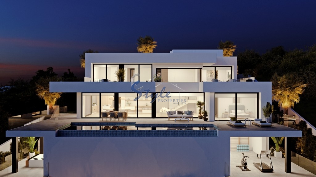 New luxury villa for sale in Cumbre del Sol, Costa Blanca, Spain. ON1531