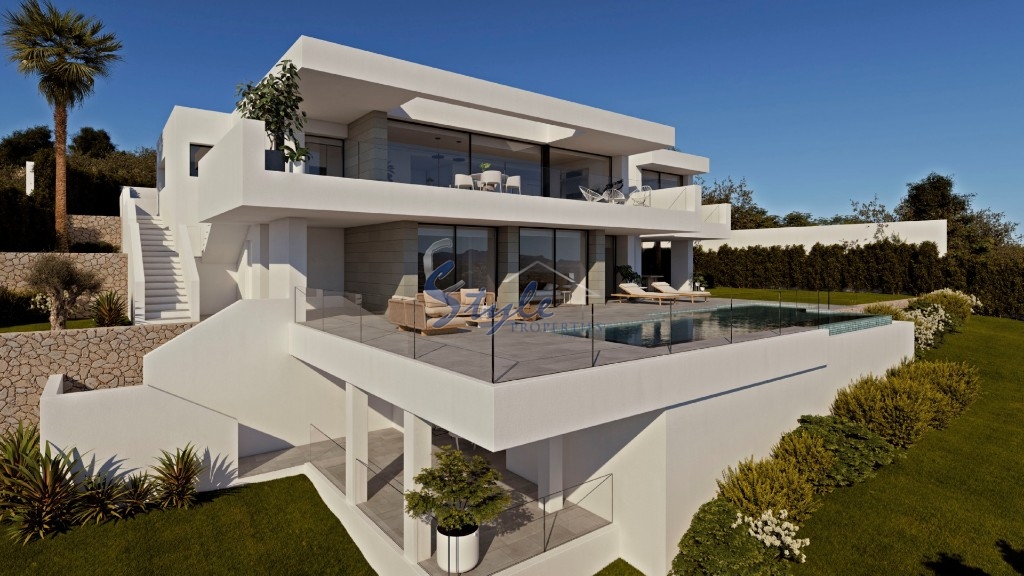 New luxury villa for sale in Cumbre del Sol, Costa Blanca, Spain. ON1534
