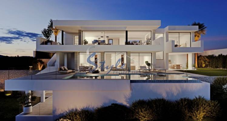 New luxury villa for sale in Cumbre del Sol, Costa Blanca, Spain. ON1534