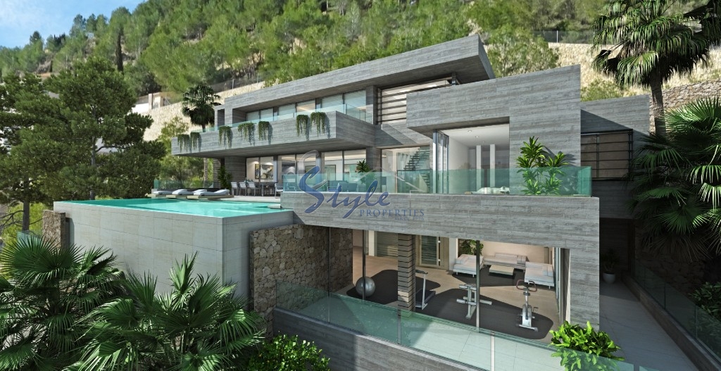 New luxury villa for sale in Cumbre del Sol, Costa Blanca, Spain. ON1535