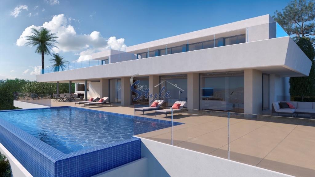 New luxury villa for sale in Cumbre del Sol, Costa Blanca, Spain. ON1536