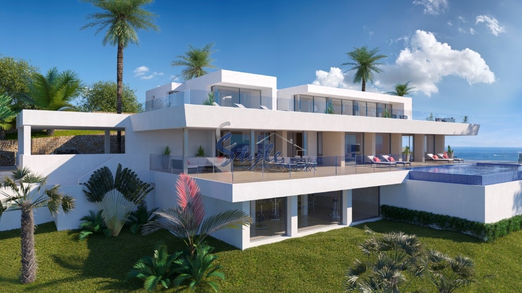 Nueva villa de lujo en venta en Cumbre del Sol, Costa Blanca, España. ON1536