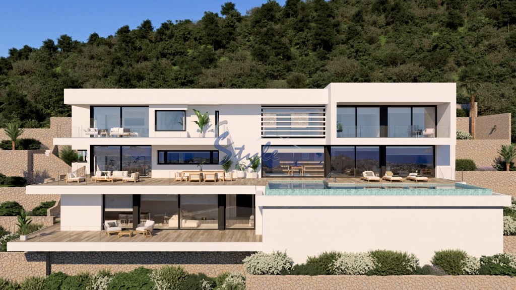 Nueva villa de lujo en venta en Cumbre del Sol, Costa Blanca, España. ON1537