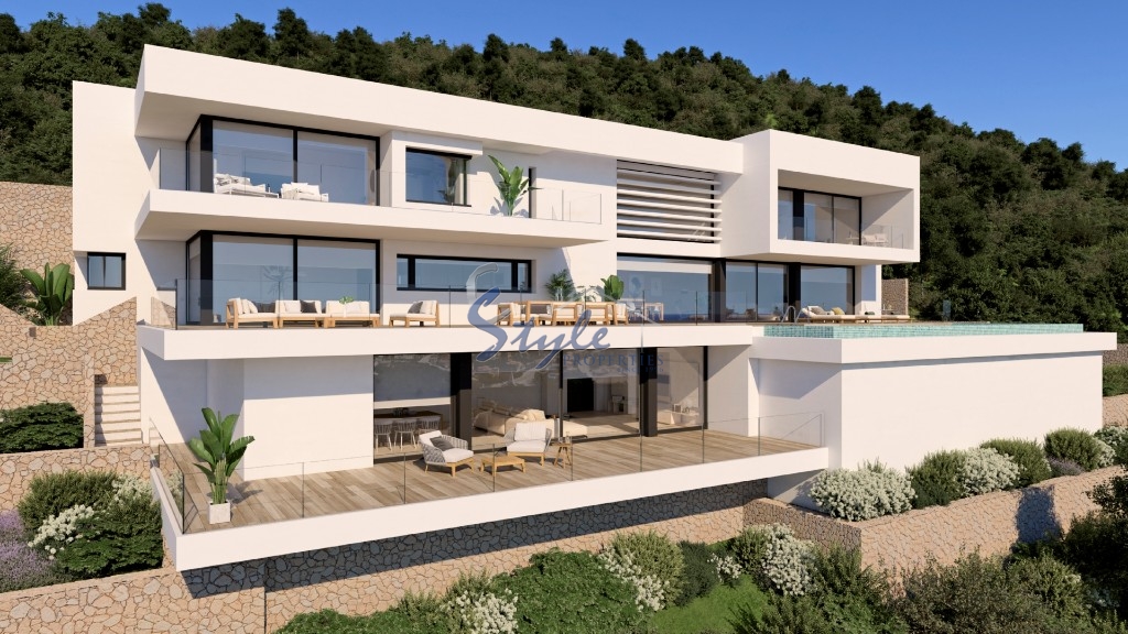New luxury villa for sale in Cumbre del Sol, Costa Blanca, Spain. ON1537