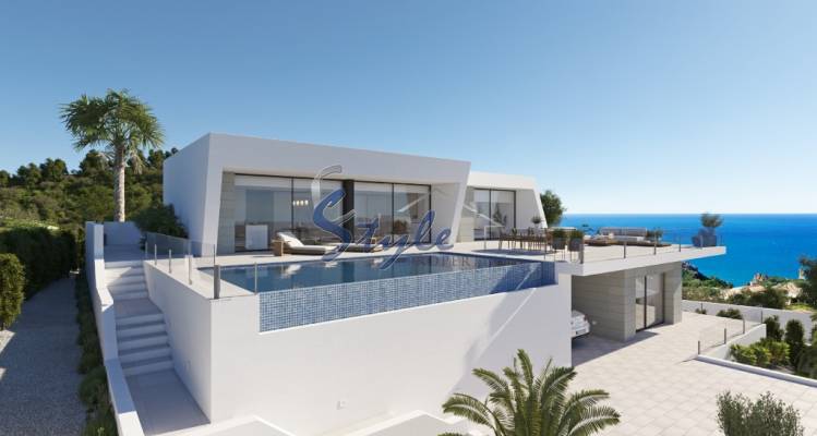 New luxury villa for sale in Cumbre del Sol, Costa Blanca, Spain. ON1539