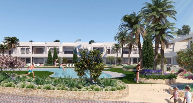 New build ground  and top floor apartments close to sea  in Torrevieja, Costa Blanca, Spain.ON302