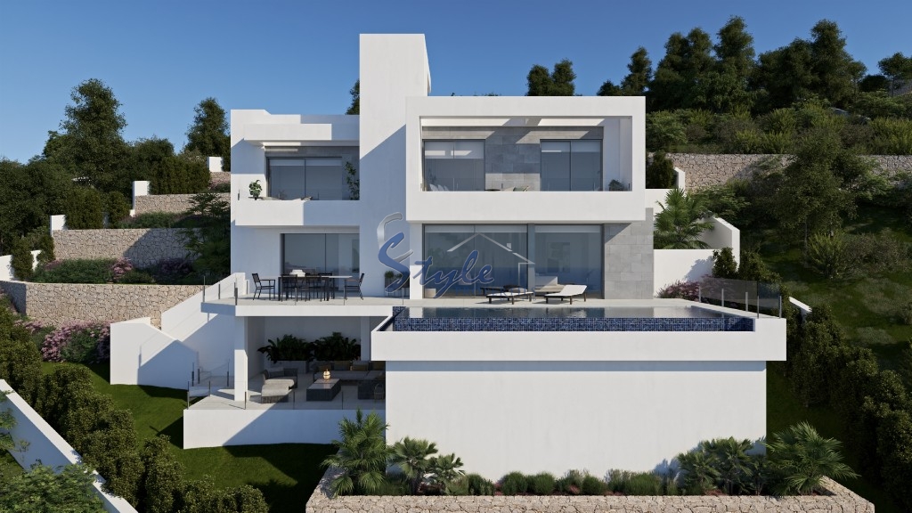 New luxury villa for sale in Cumbre del Sol, Costa Blanca, Spain. ON1542