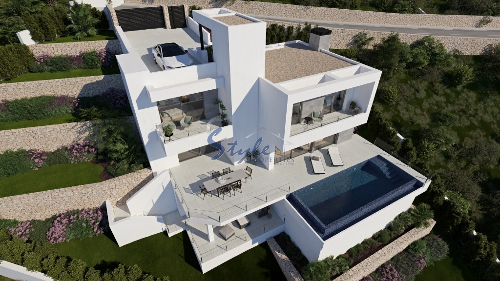 New luxury villa for sale in Cumbre del Sol, Costa Blanca, Spain. ON1542