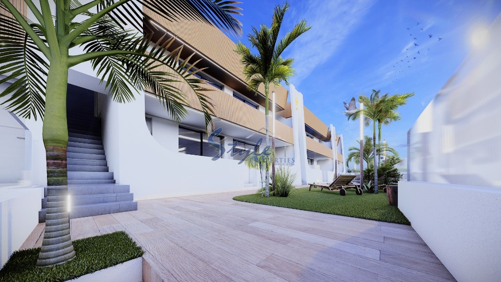 New build apartments close to the beach in San Pedro del Pinatar, Costa Balnca, Spain. ON1549