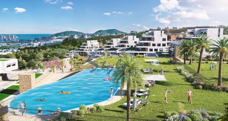 For sale new build apartments in Finestrat, Alicante, Costa Blanca, Spain.ON1558_2