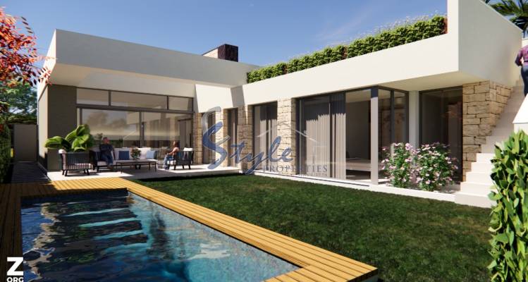 New build villas for sale in Los Alcázares, Murcia, Spain.ON1569