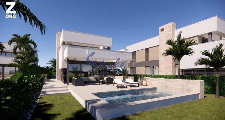 New build villas for sale in Los Alcázares, Murcia, Spain.ON1570