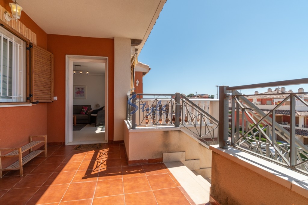 Buy penthouse in residential “ZENIAMAR VIII” in Playa Flamenca, Orihuela Costa  close to the sea. ID 4916