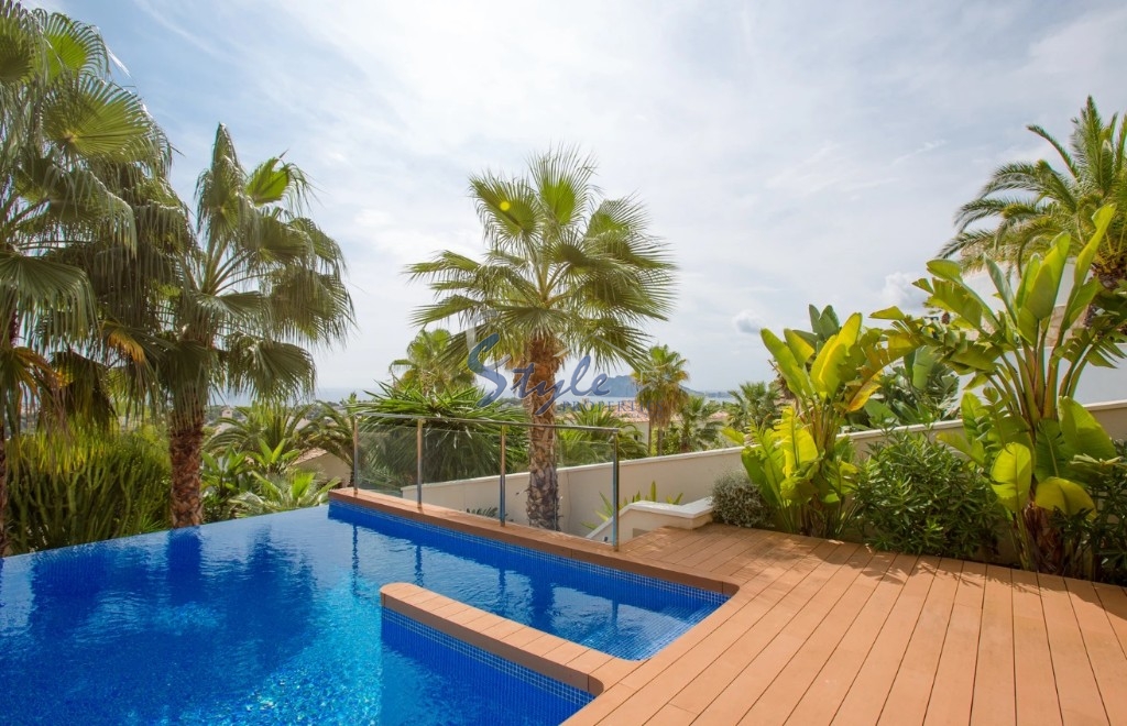 Villa de nueva construcción en venta con vistas al mar en Moraira, Alicante, Costa Blanca, España. ON1577