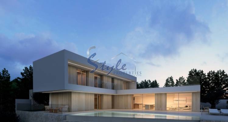 Villa de obra nueva en venta en Benissa, Benidorm, Alicante, Costa Blanca, España. ON1579
