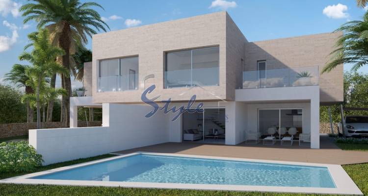 New build semi-detached villa for sale in Moraira, Alicante, Costa Blanca, Spain. ON1581
